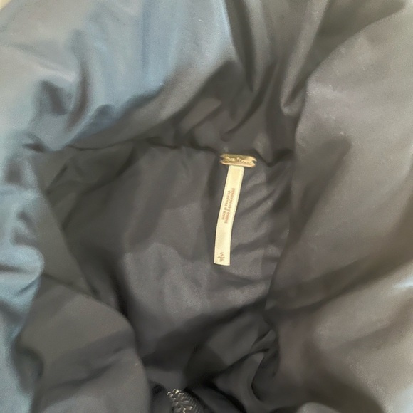 [S]Free People Navy Puffer Jacket Color Block Accent - Picture 5 of 11